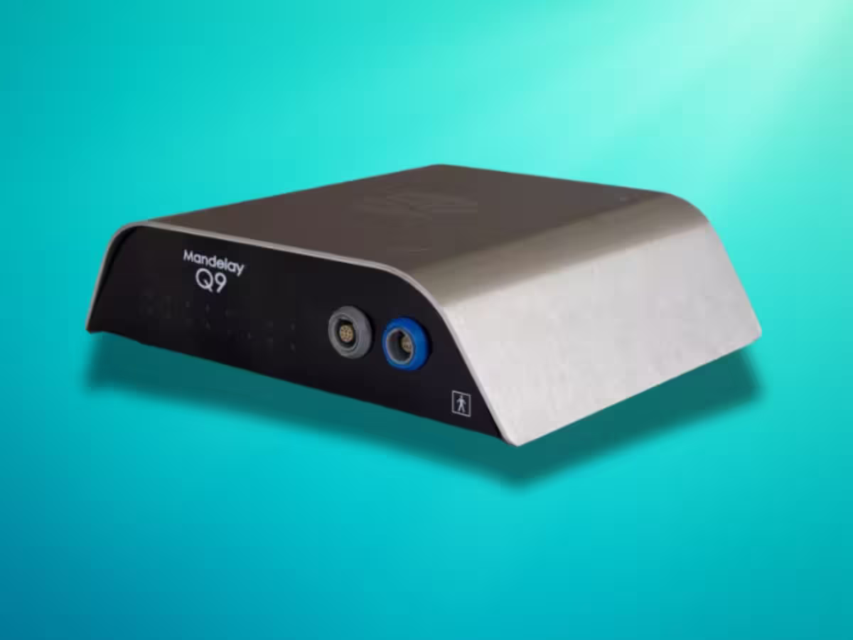 Mandelay Q9 — dispositivo profissional de biofeedback